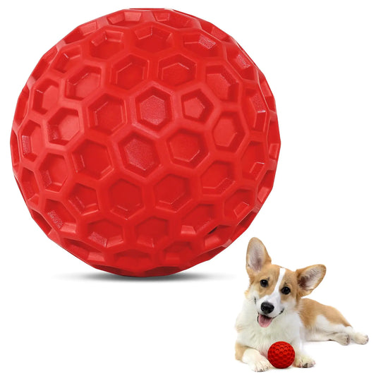 hundeleketøy med pip – Hundeball for mellomstore og store hunder.