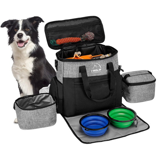 6-delt hundereisebag – reisefavoritter for hunden